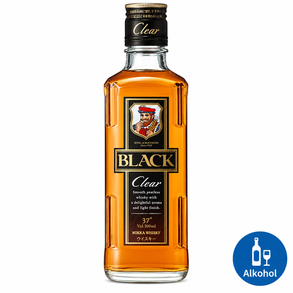[9509] Black Nikka Clear Whisky – 300 ml