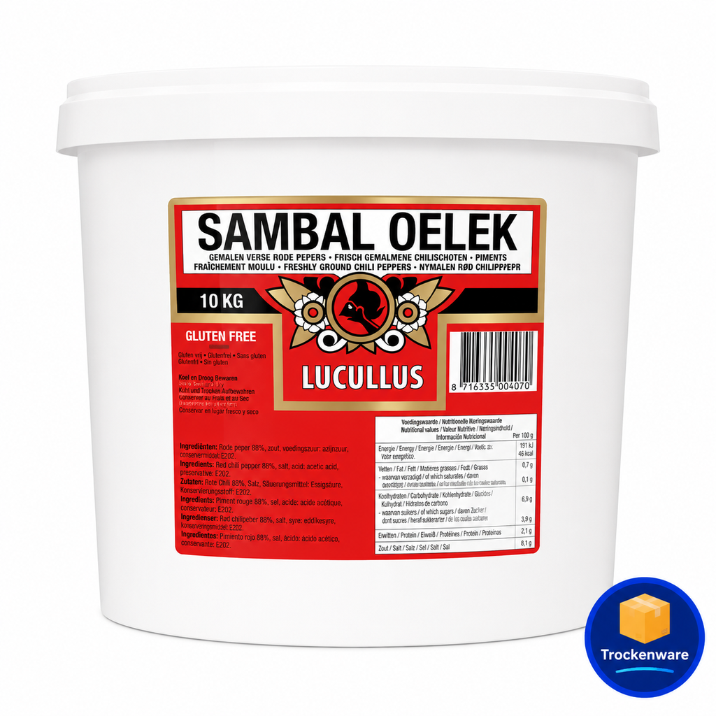 [1151] Sambal Oelek Chilipaste  10 Kg