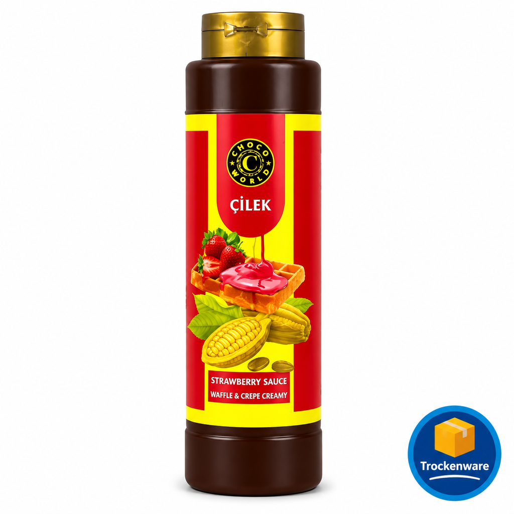 [1984] Choco World Erdbeer Creme 800g