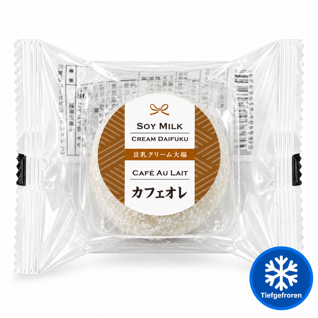 [2400] Minatoseika Cafe au Lait Daifuku Tonyu Cream 60 g
