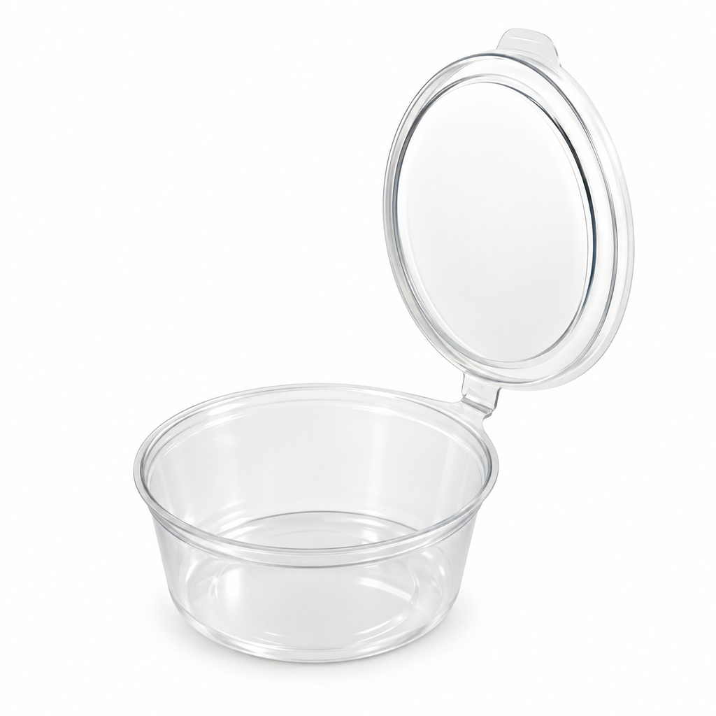 [5301] Dipbecher mit anhängendem Deckel 28ml 1oz 1000Stk