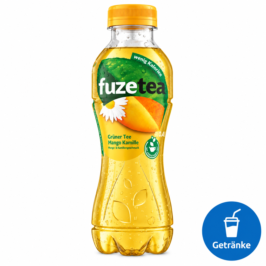 [9553] Fuze Tea Mango-Kamille 12 x 400 ml zzgl. Pfand
