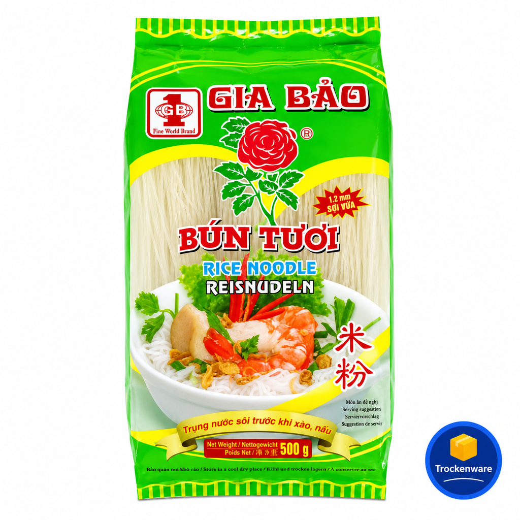 [1406] Gia Bao Reisnudeln Rose Bun Tuoi 1,2mm 500g