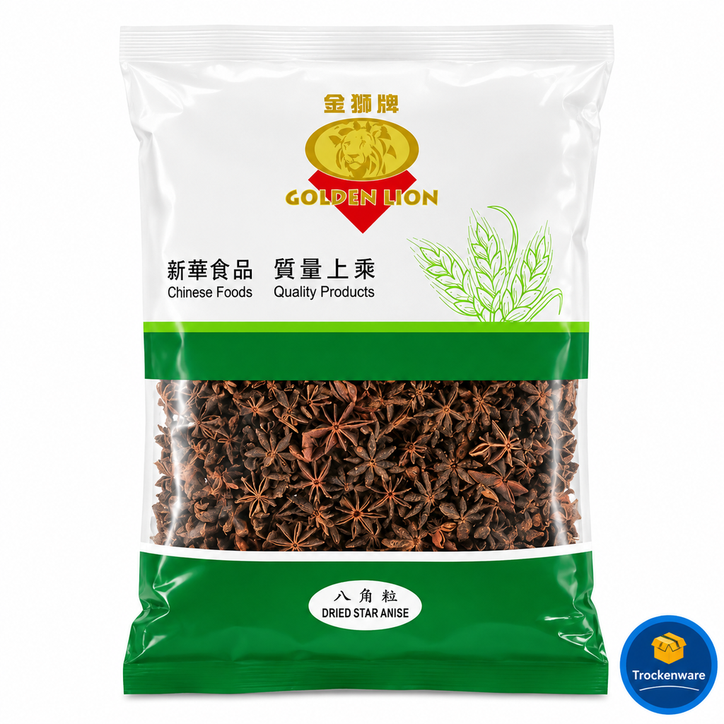 [1303] Golden Lion Getrockneter Sternanis 1kg