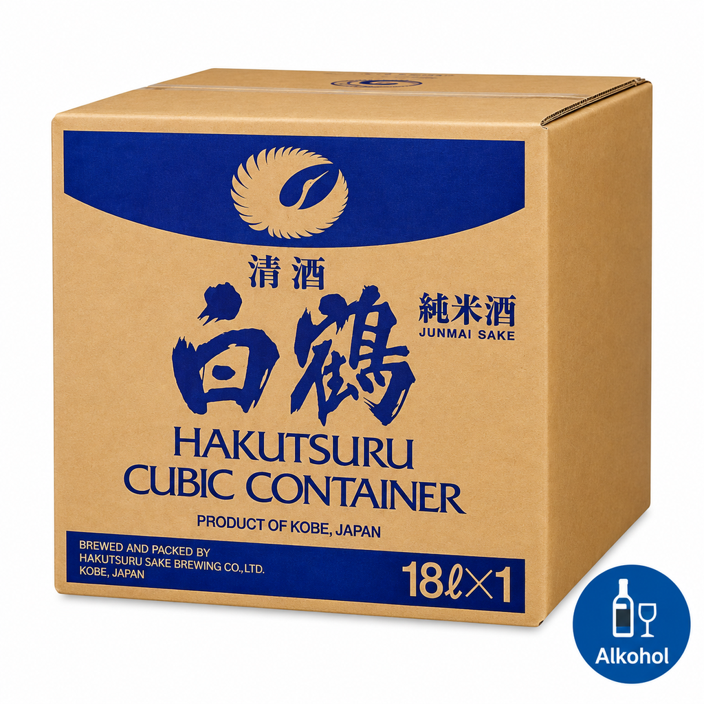 [9543] Hakutsuru Reiswein Sake 15% Alc. 18L