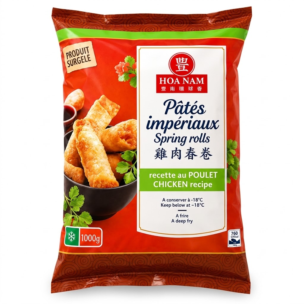 [2200] Hoa Nam Frühlingsrolle Hühnchen 55 STK
