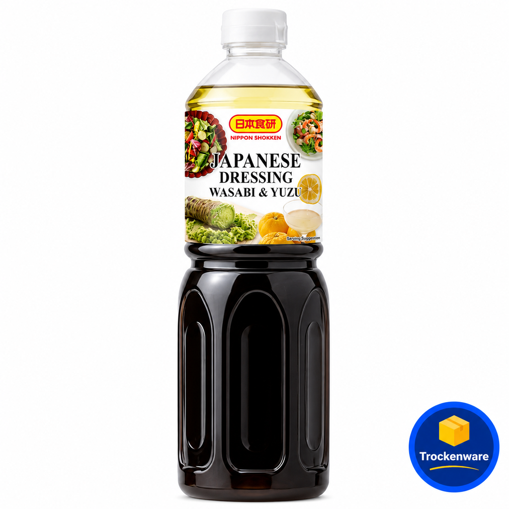 [1019] Nihon Shokken Japanese Yuzu Wasabi Dressing 1L