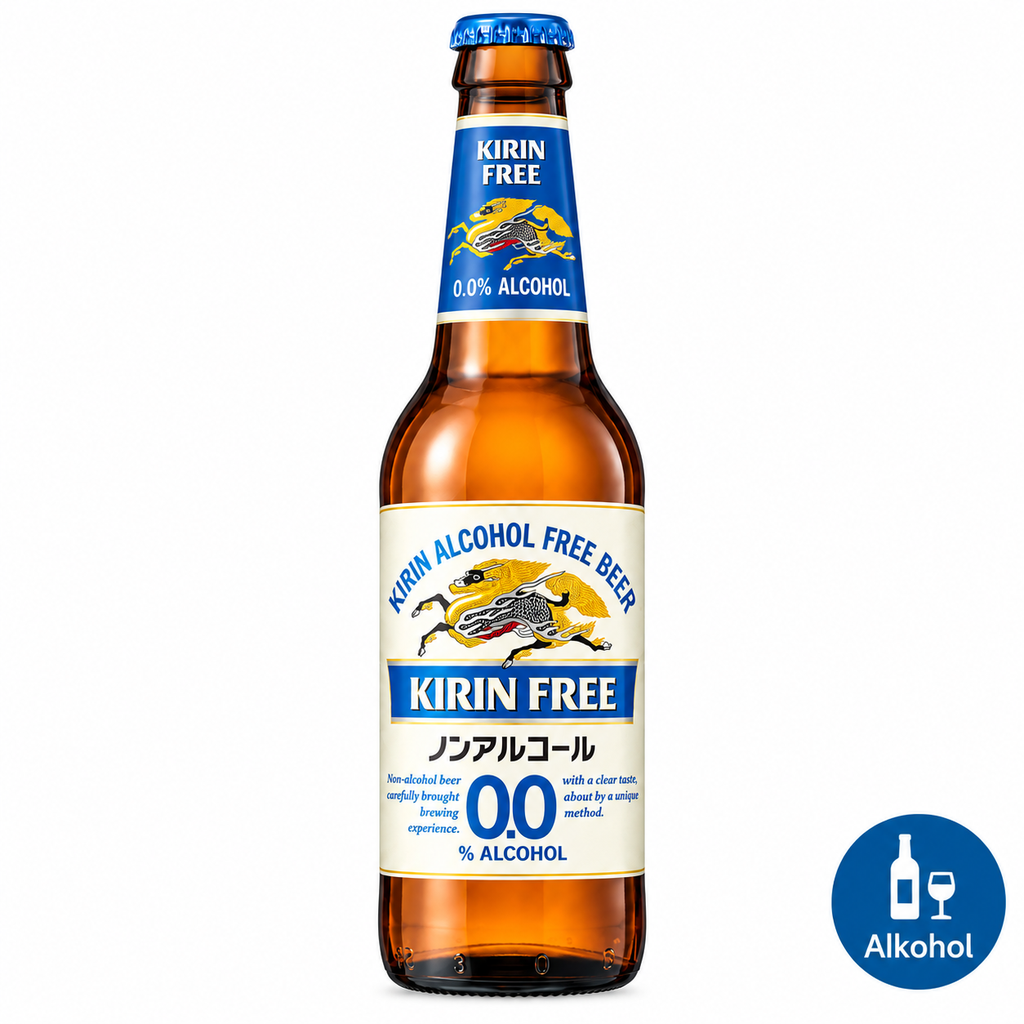 [9520] Kirin Ichiban Bier 0,0% alkoholfrei zzgl. Pfand 24 x 330 ml