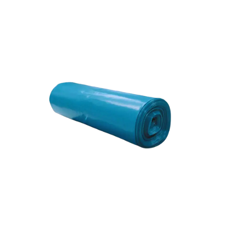 [4100] LDPE-Müllbeutel 120l Blau Extra Reissfest 5ROL