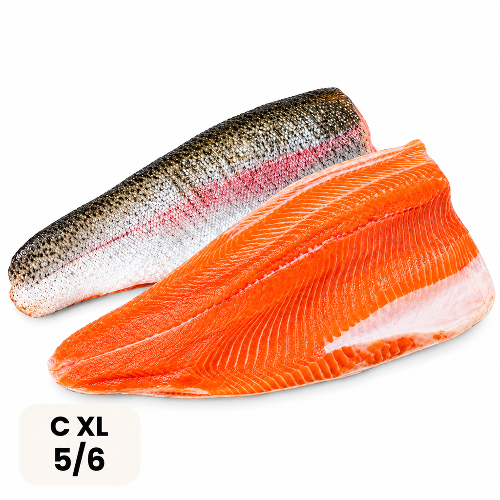 [2301] Lachsfilet TK Trim C XL 5/6 ca.12-14kg Kiste - je kg