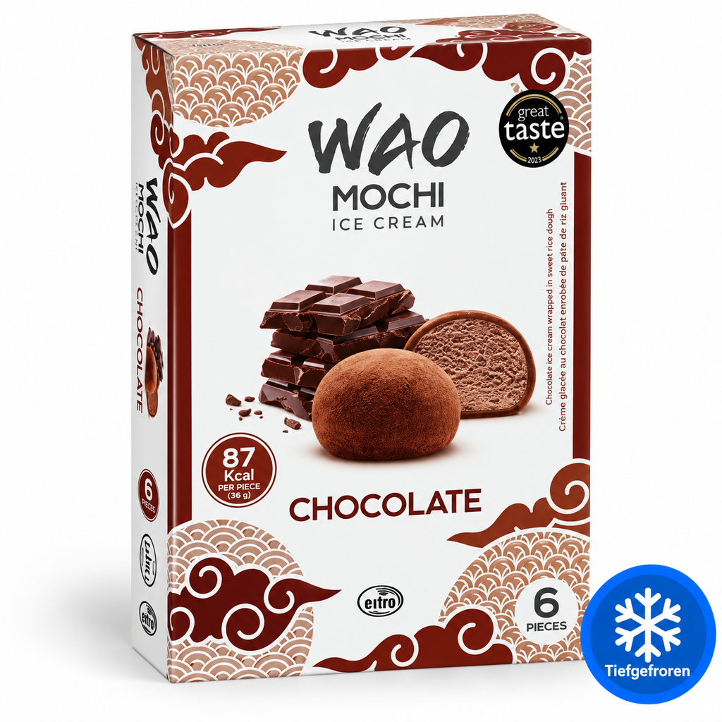 [2420] WAO Mochi Eis Schokolade 6er Pack