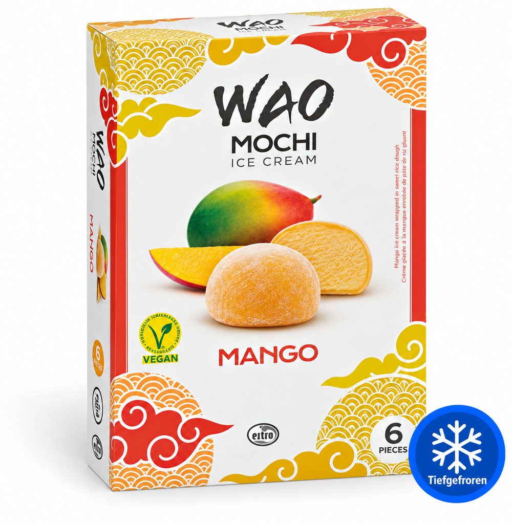 [2426] WAO Mochi Eis Mango 6er Pack