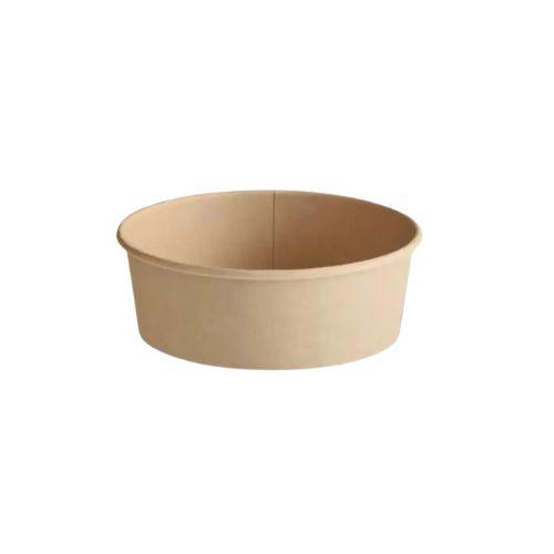 [5056] Papp-Salatschale 750 ml Ø 148 mm Braun 300 Stück