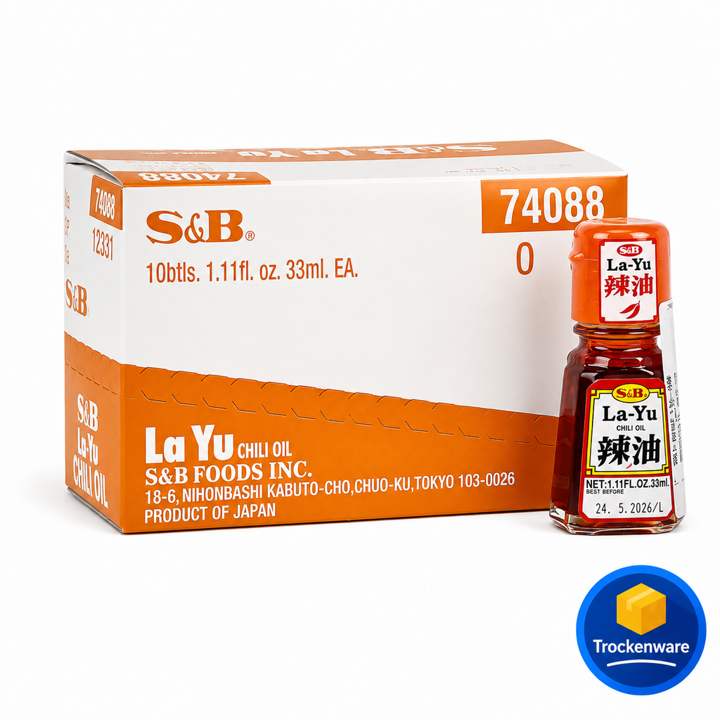 [1656] S&B La Yu Chili Oil 10 x 33 ml
