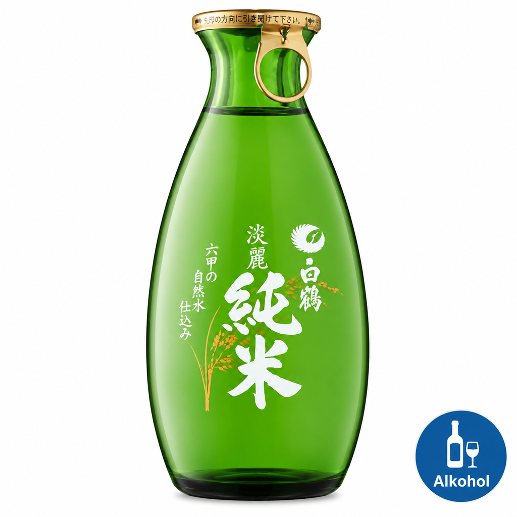 [9536] Sake Tanrei Junmai –180 ml 13,5% Hakutsuru