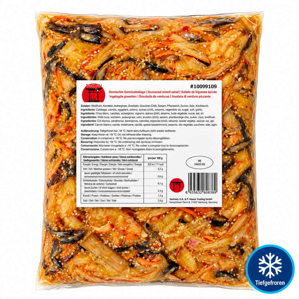 [2158] Takori Chuka Ika Sansai Tintenfischsalat 1kg