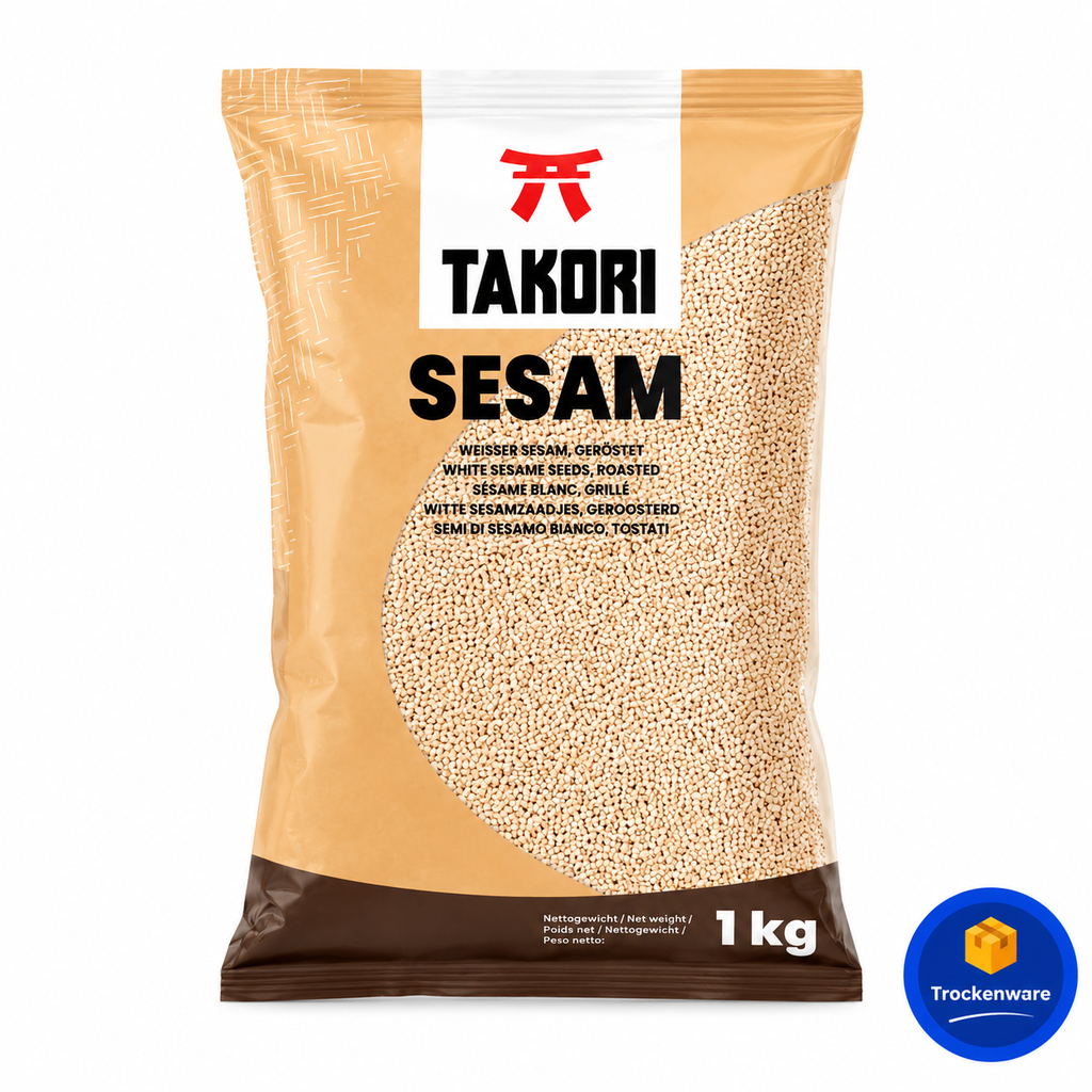 [1609] Takori Weißer Sesam geröstet 1 Kg