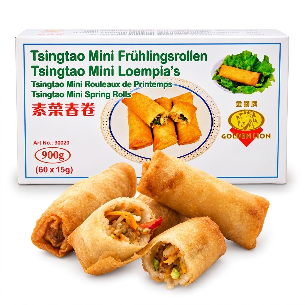 [2207] Tsingtao Mini Frühlingsrollen 900g