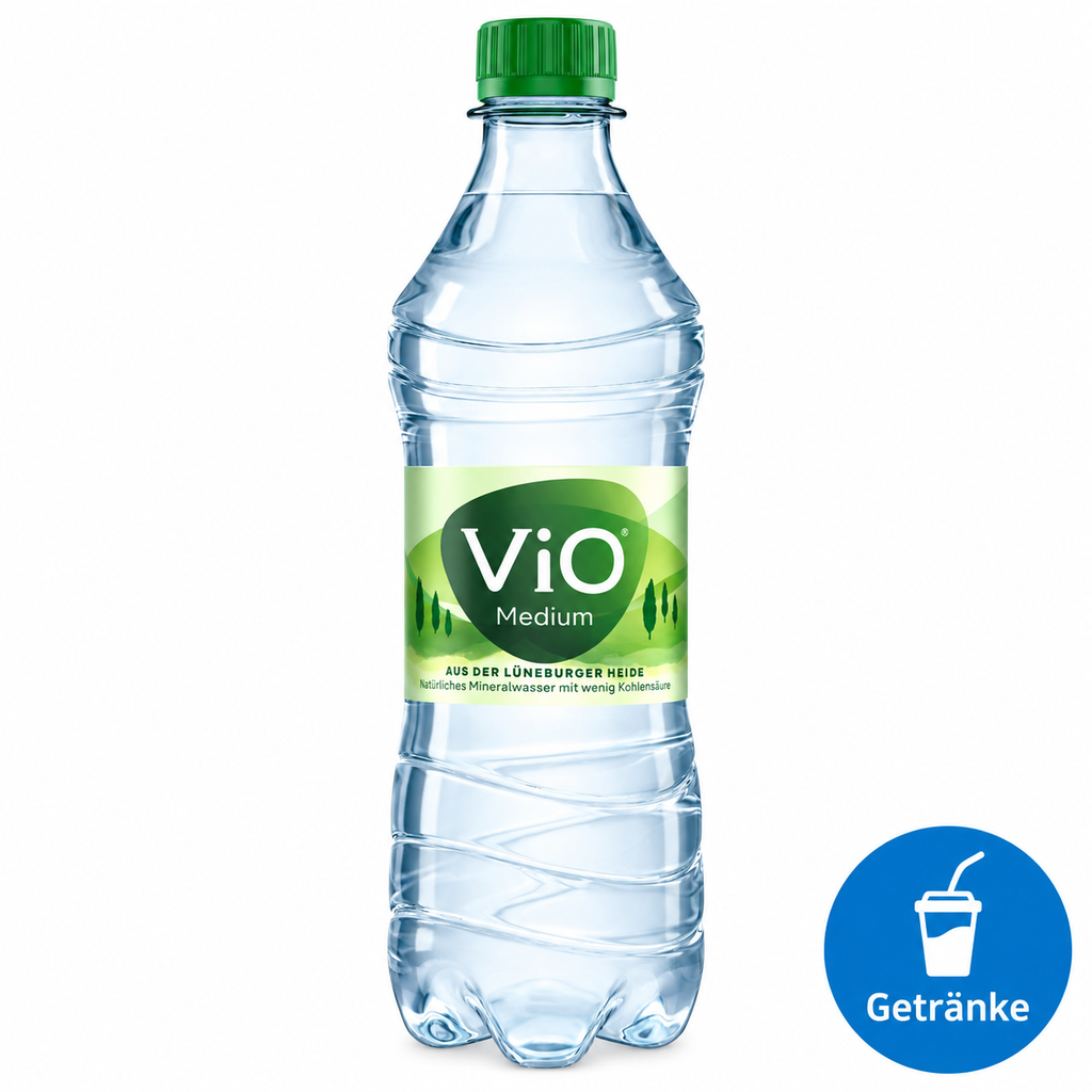 [9567] Vio Wasser Medium PET 18x0,5l zzgl. Pfand
