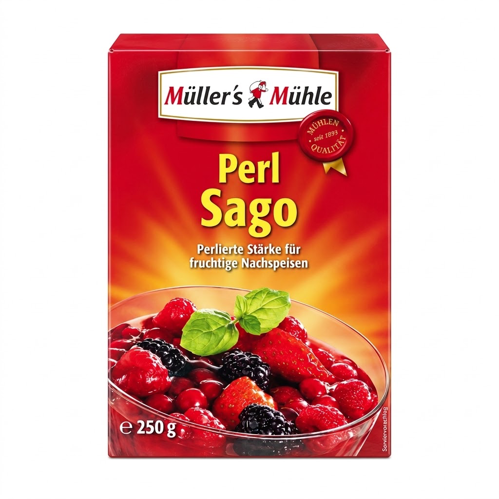 [1302] Müllers Mühle Perlsago 250g